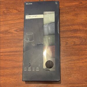 Hollister Men's Boxer Briefs 7-Pack in Assorted Colors